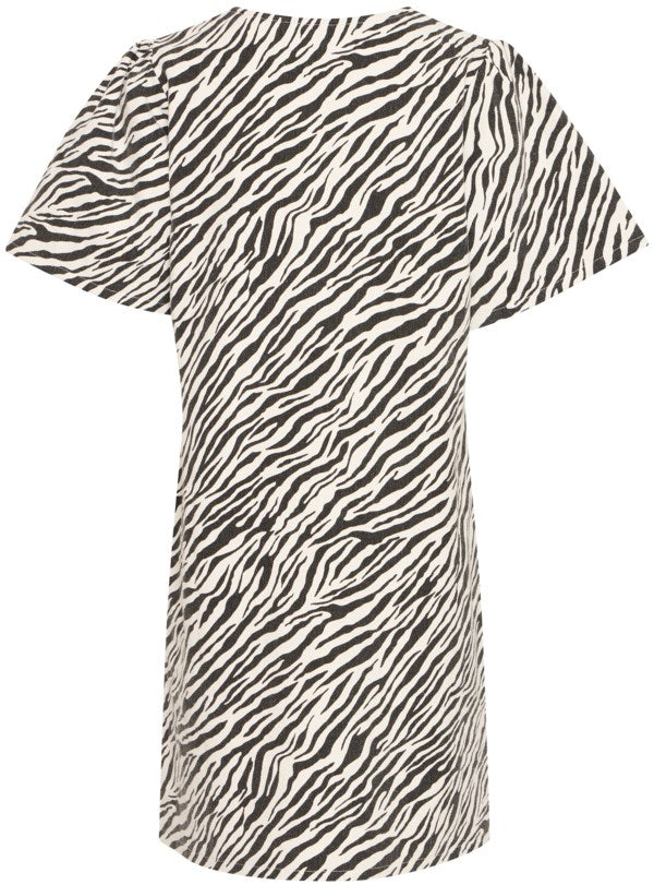ICHI IXZEBRA Dress - Zebra Print