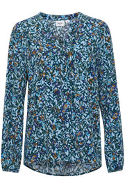 Saint Tropez EdaSZ Shirt Cashmere Blue