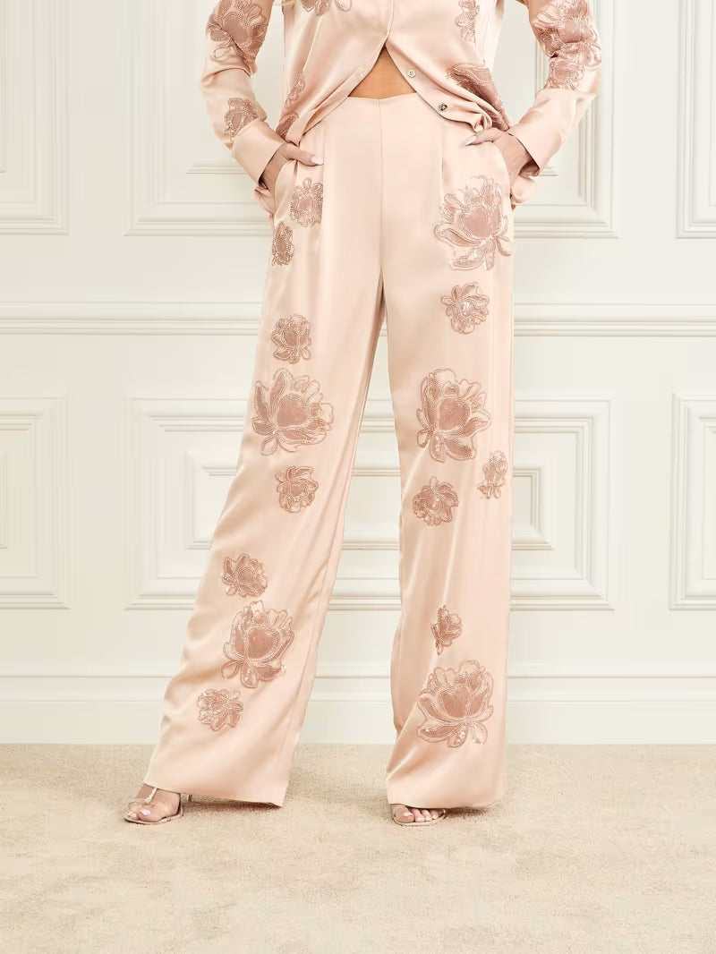 Marciano by Guess Gwen Embro Pant - Calm Sands Multi