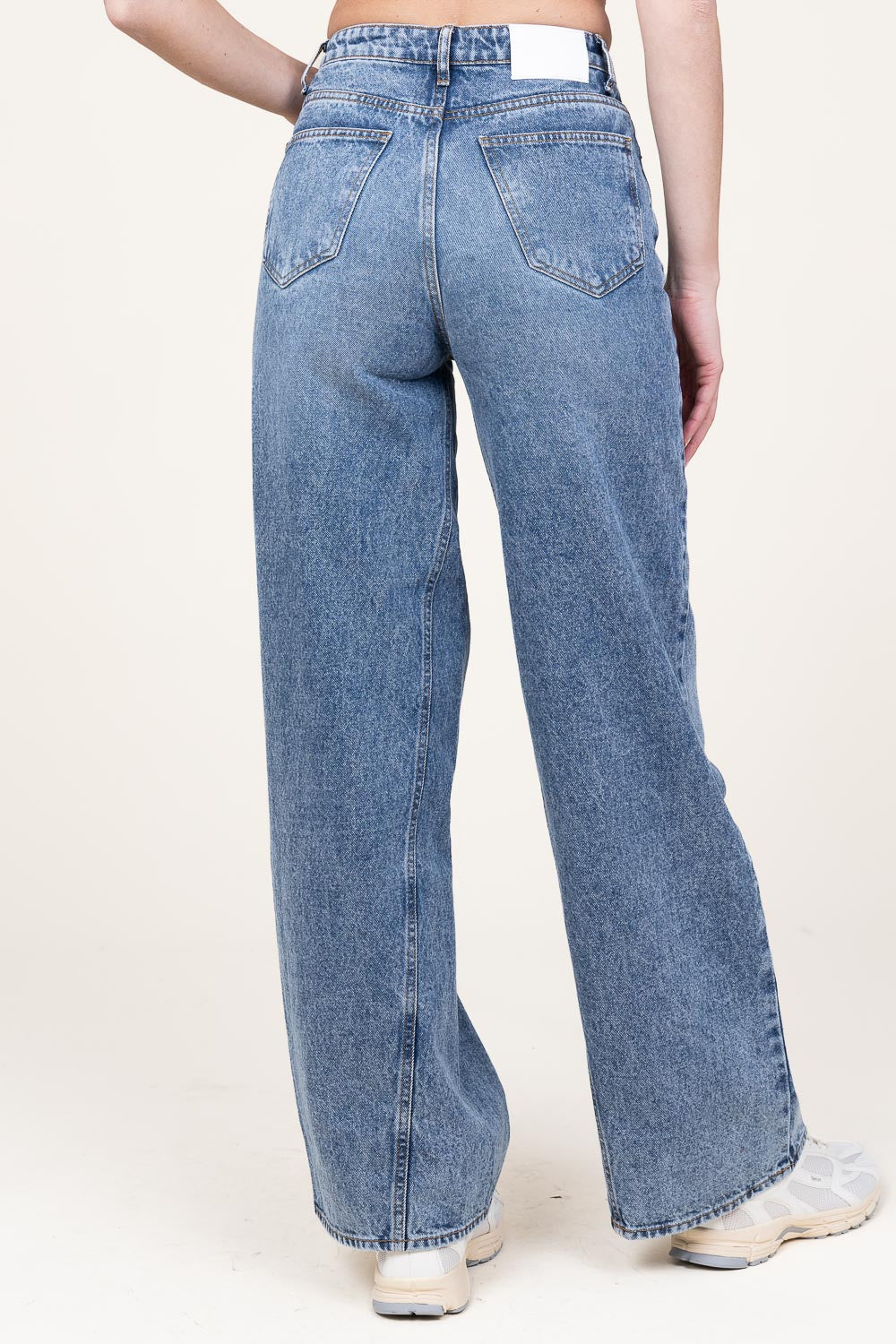 Co'couture Vika Non-Stretch Wide-Leg Jeans – Blue