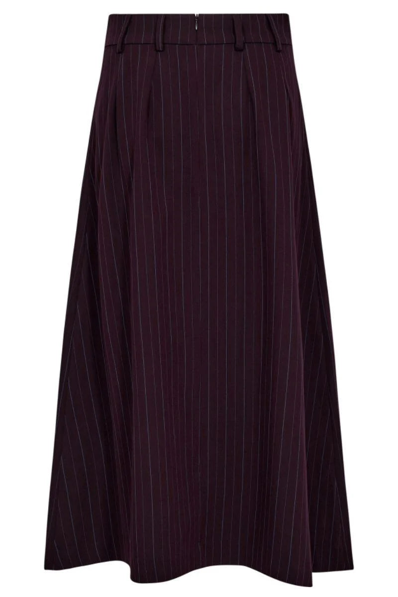 Co'couture Anya CC Trinny Pleat Skirt – Plum