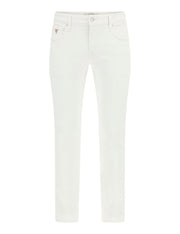 Guess Boston Low-Rise Skinny Jeans – White