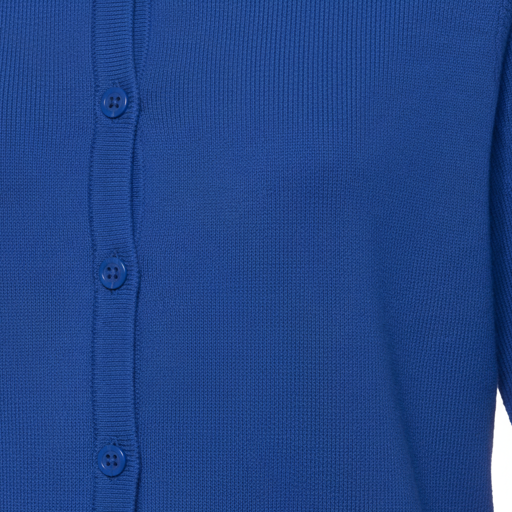 MilaSZ R-Neck Cardigan - Fabric Texture Detail